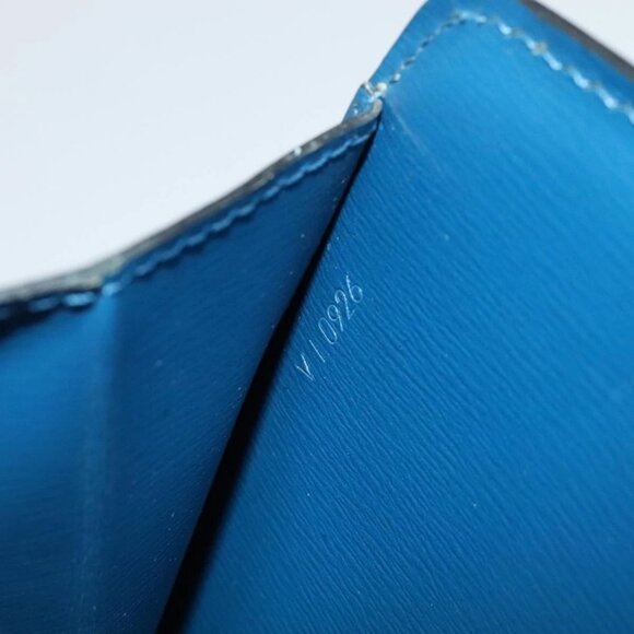 LOUIS VUITTON Epi Capuchin Shoulder Bag Blue - Picture 11 of 16